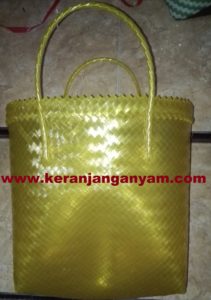 Keranjang Anyaman Bahan Bening