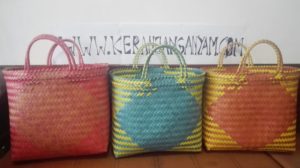 Tas Lurik Warna Warni