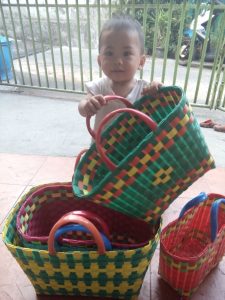 Tas Slang Keranjang Anyaman Wutuh