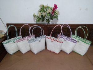 Tas Decoupage Tali Kecil